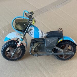 Handgemaakt Blikken Motor - Decoratie