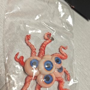Ogen en Tentakel Fantasy Hanger met ketting